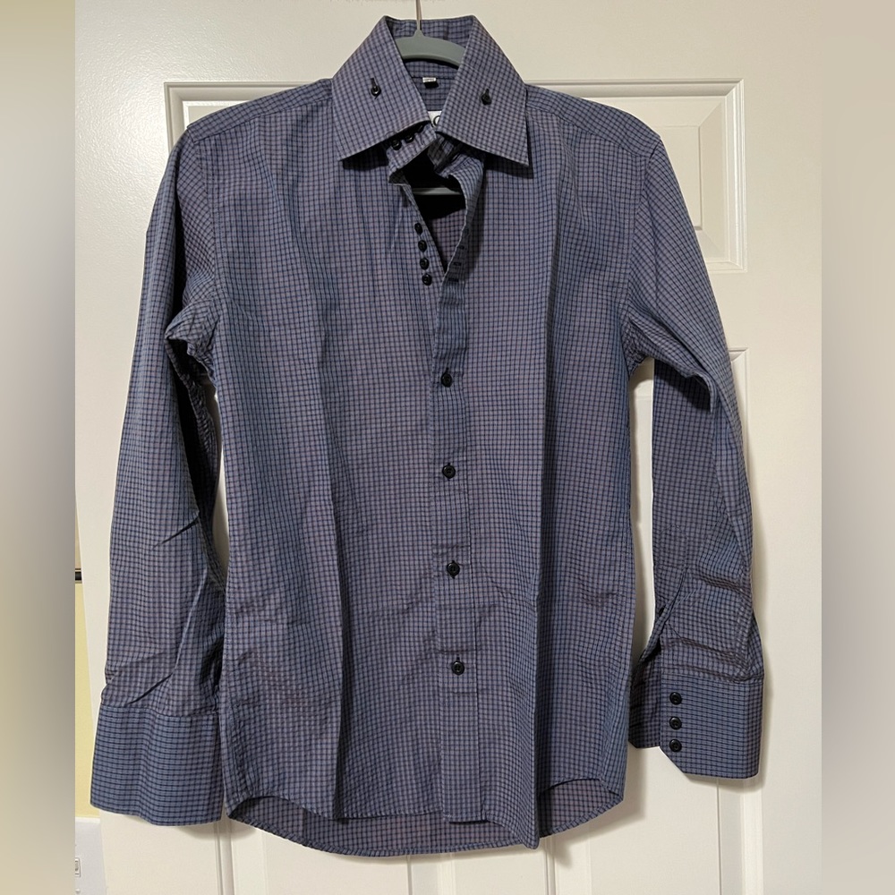 D&G cool designer style button unique shirt 15.5